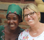 Mel and a Rwandan Mother